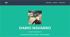 Desktop Screenshot of darionavarro.com